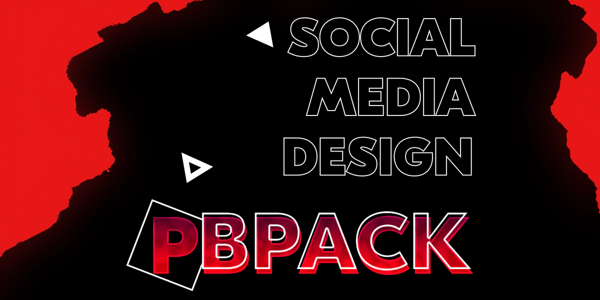 Social media design PBPack